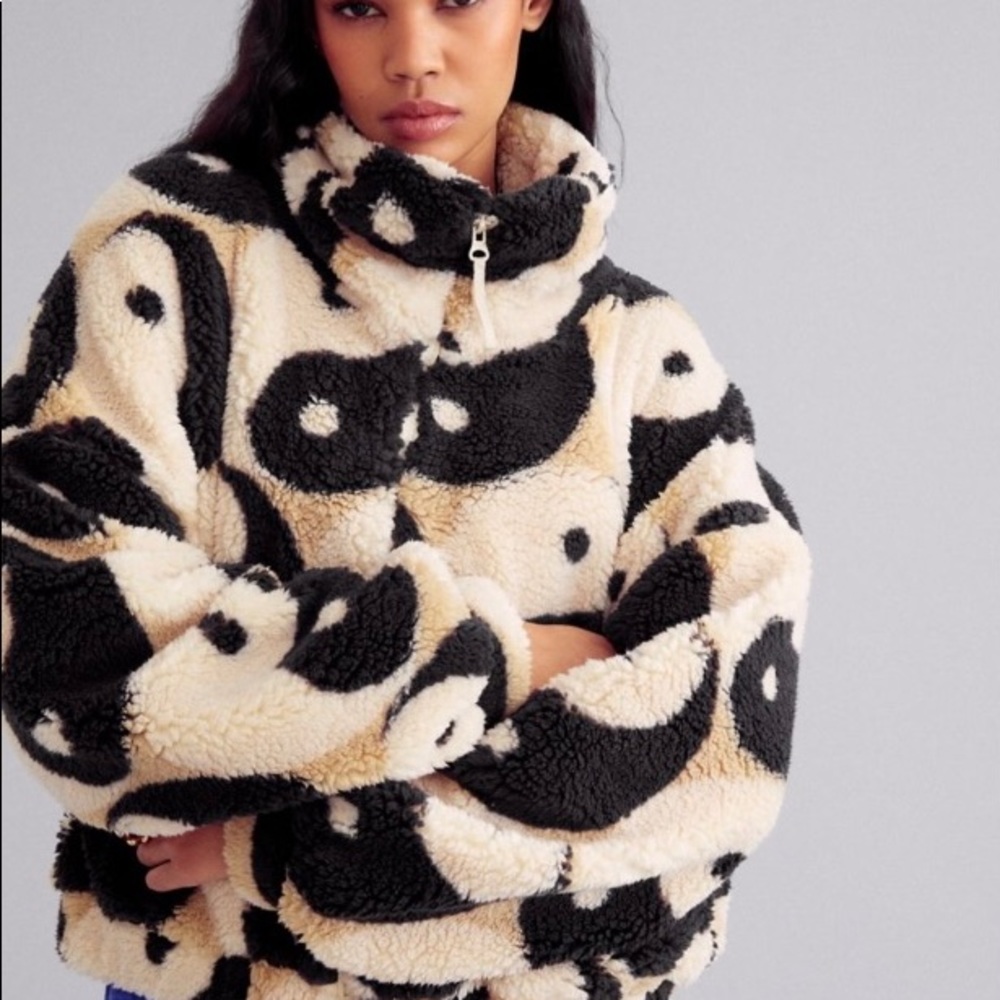 Yin Yang Sherpa Jacket